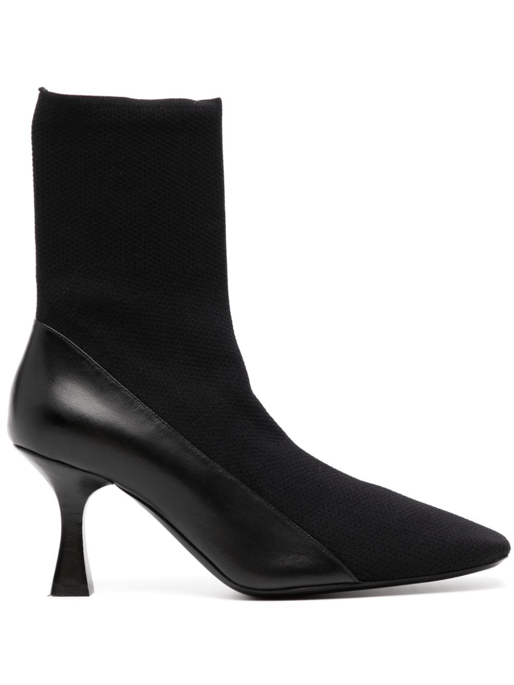 NEOUS Ruch 70mm leather ankle boots - Black von NEOUS
