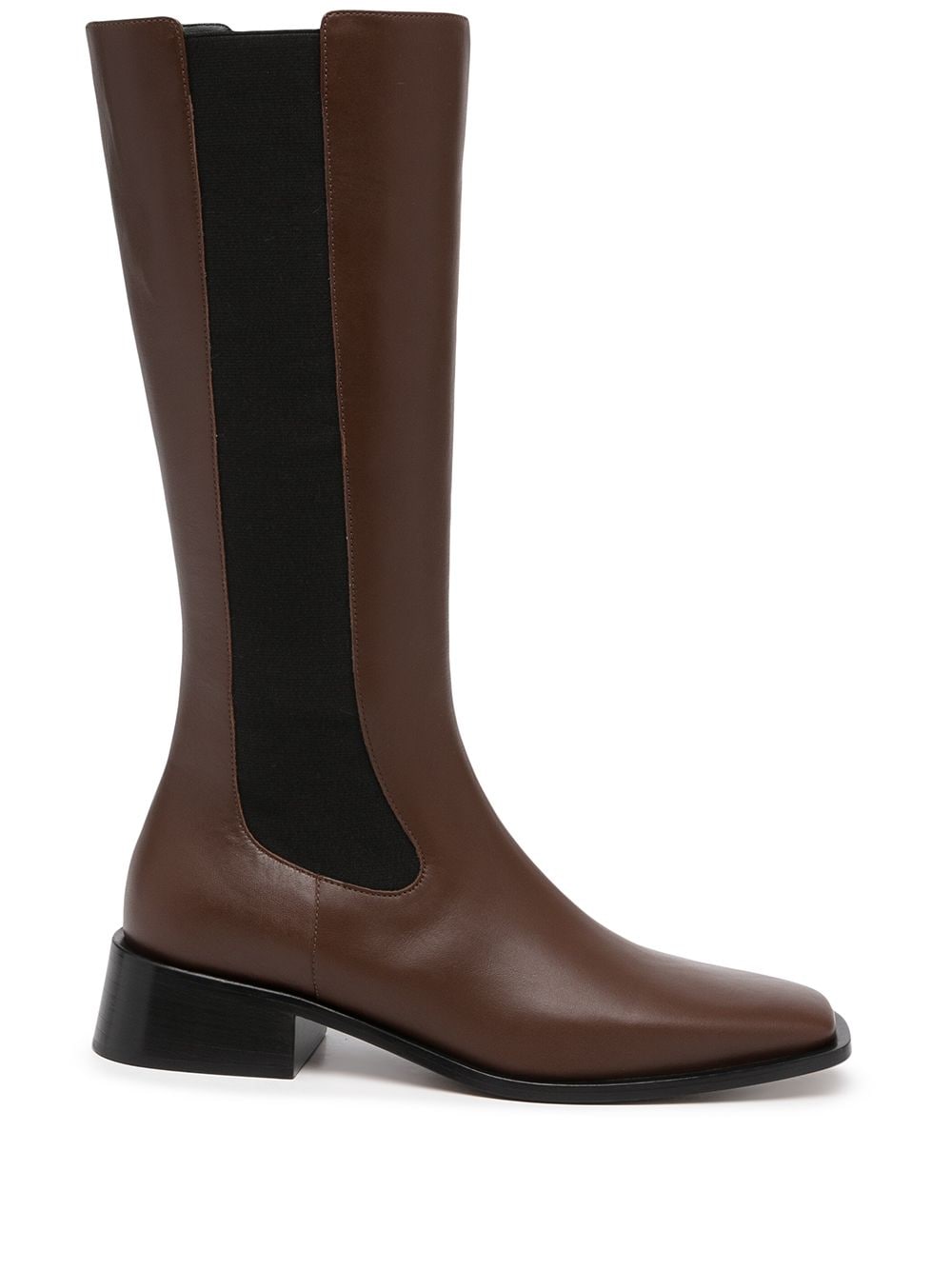 NEOUS elasticated side-panel boots - Brown von NEOUS