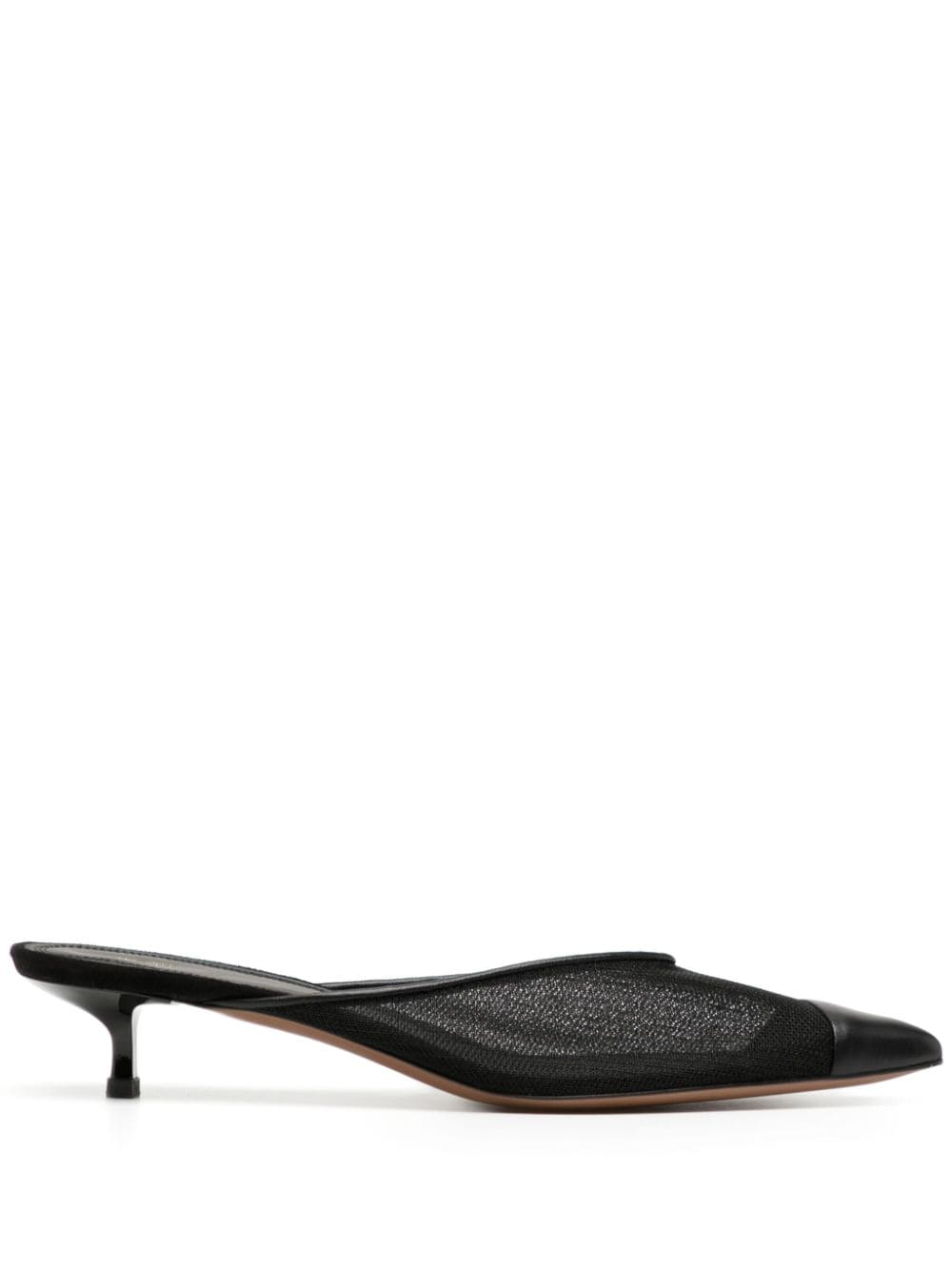 NEOUS pointed-toe mesh mules - Black von NEOUS