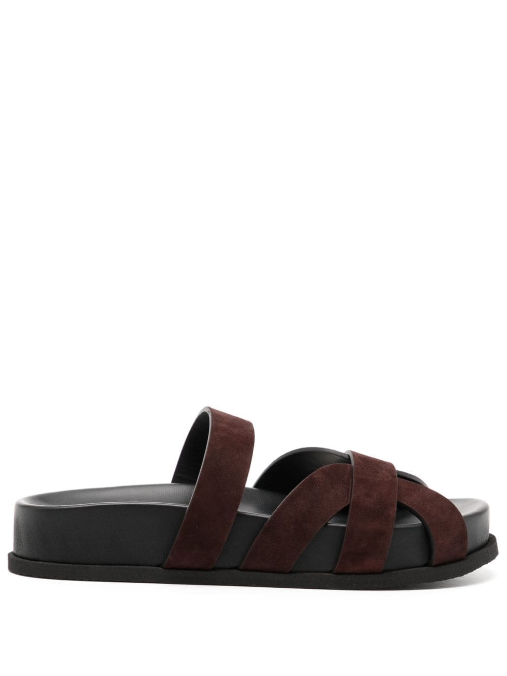 NEOUS strappy suede sandals - Brown von NEOUS