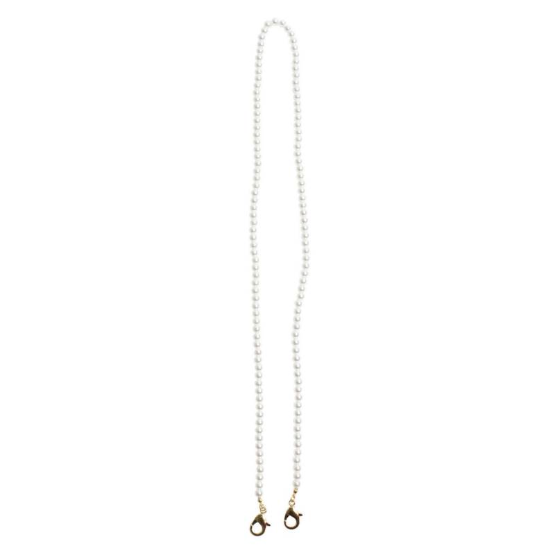 NEQI - Face Mask Chain White Pearls von Neqi