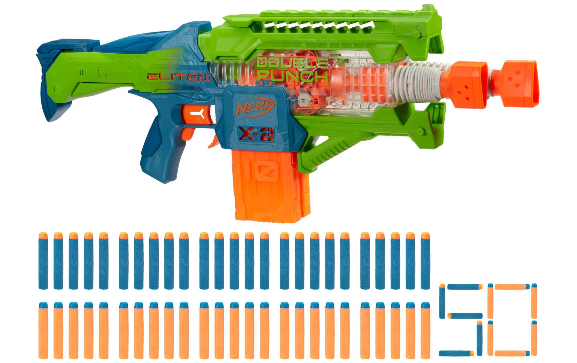 Nerf Blaster »Elite 2.0 Double Punch« von NERF