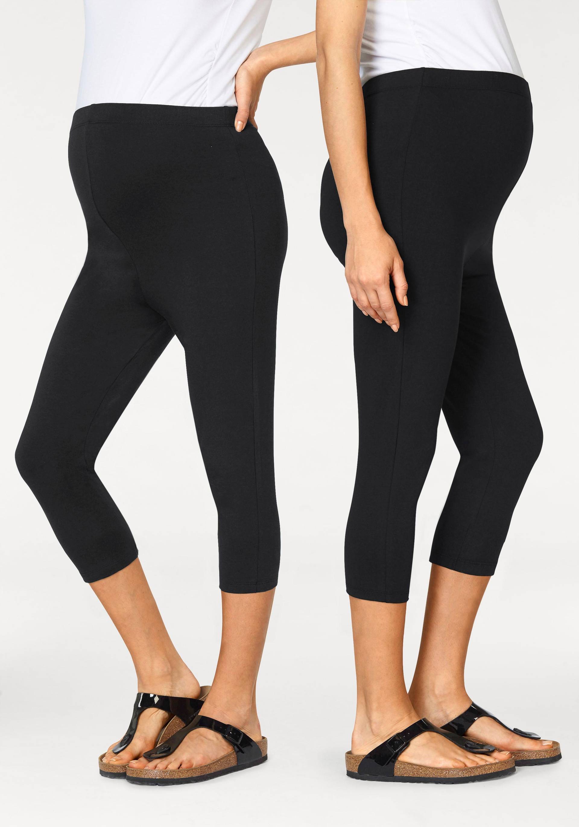 Neun Monate Umstandsleggings », Hose für Schwangerschaft und Stillzeit«, (Packung, 2 tlg.) von Neun Monate