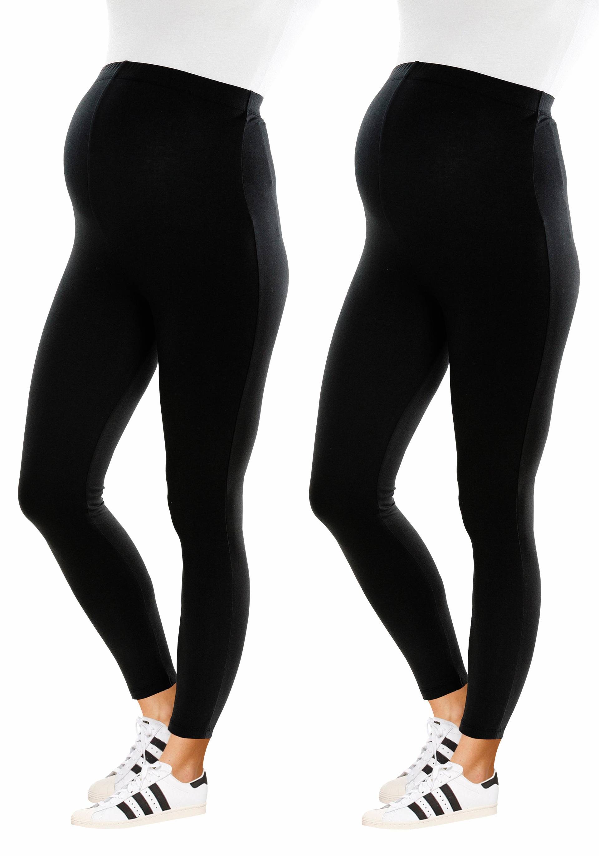 Neun Monate Umstandsleggings », 2er Pack Hose für Schwangerschaft und Stillzeit«, (Packung, 2 tlg.) von Neun Monate