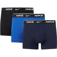 NIKE UNDERWEAR Herren Boxershort Trunk 3er Pkg. blau | S von NIKE UNDERWEAR