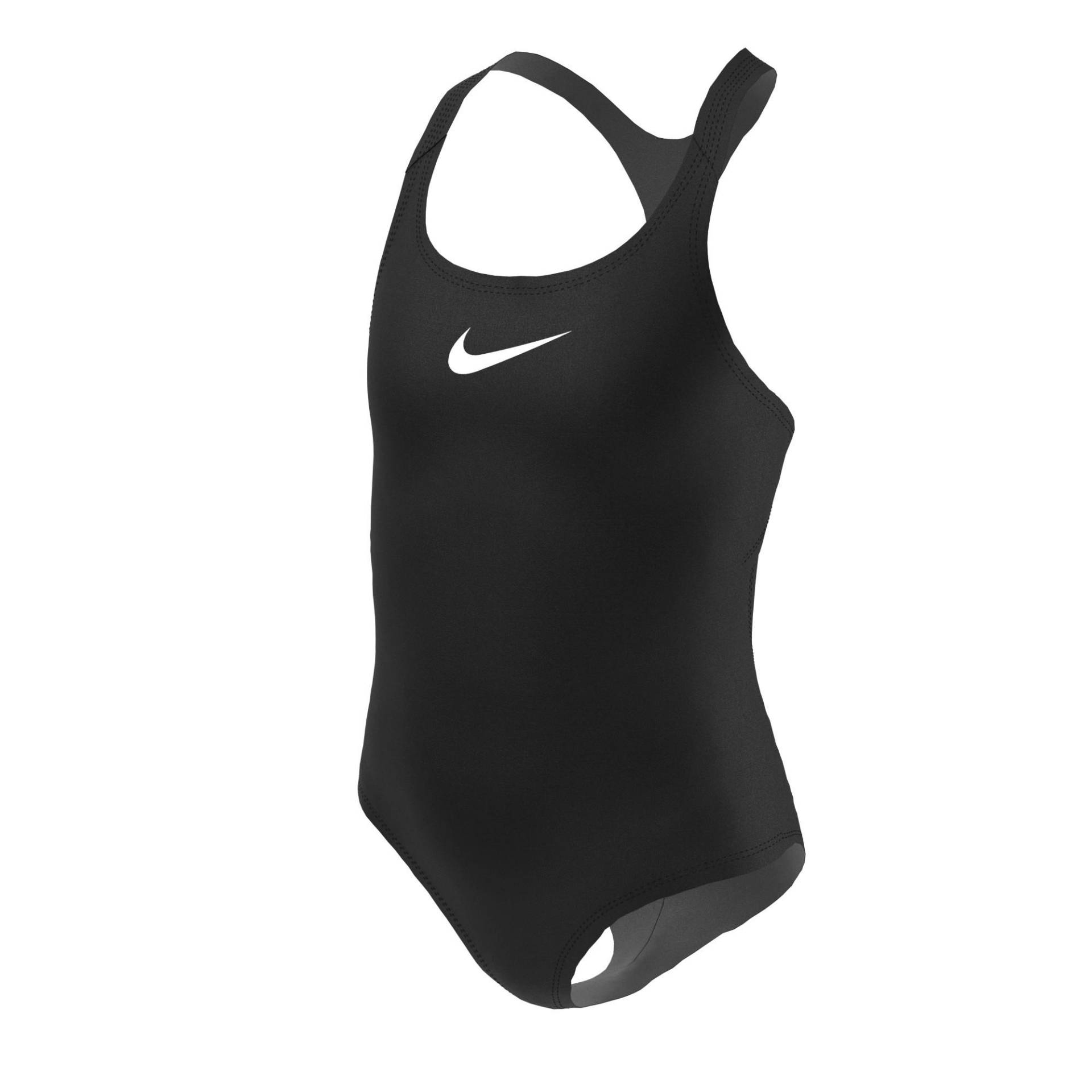 Badeanzug Essential Racerback Mädchen Schwarz Leicht XL von NIKE