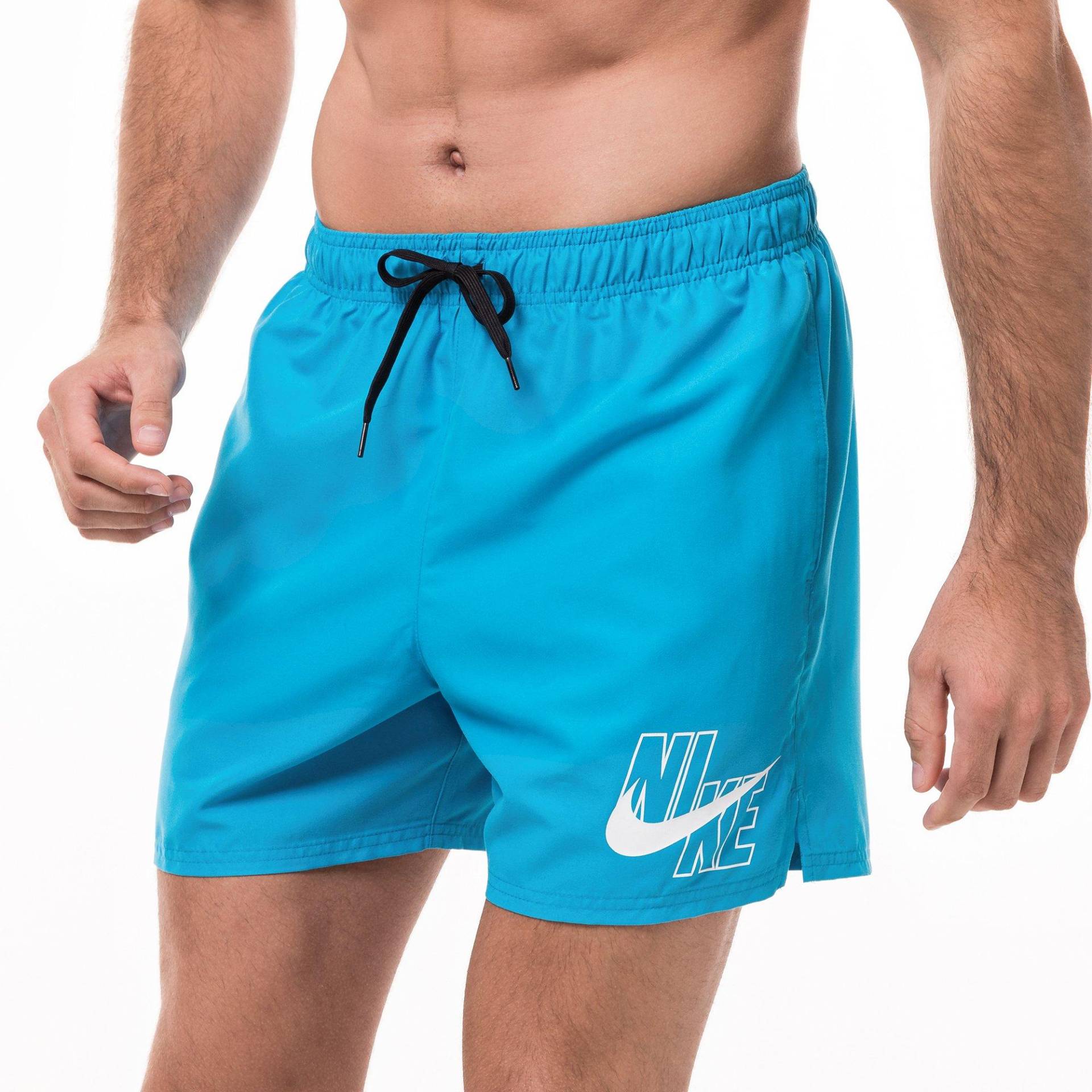 Badeshorts Herren Blau L von NIKE