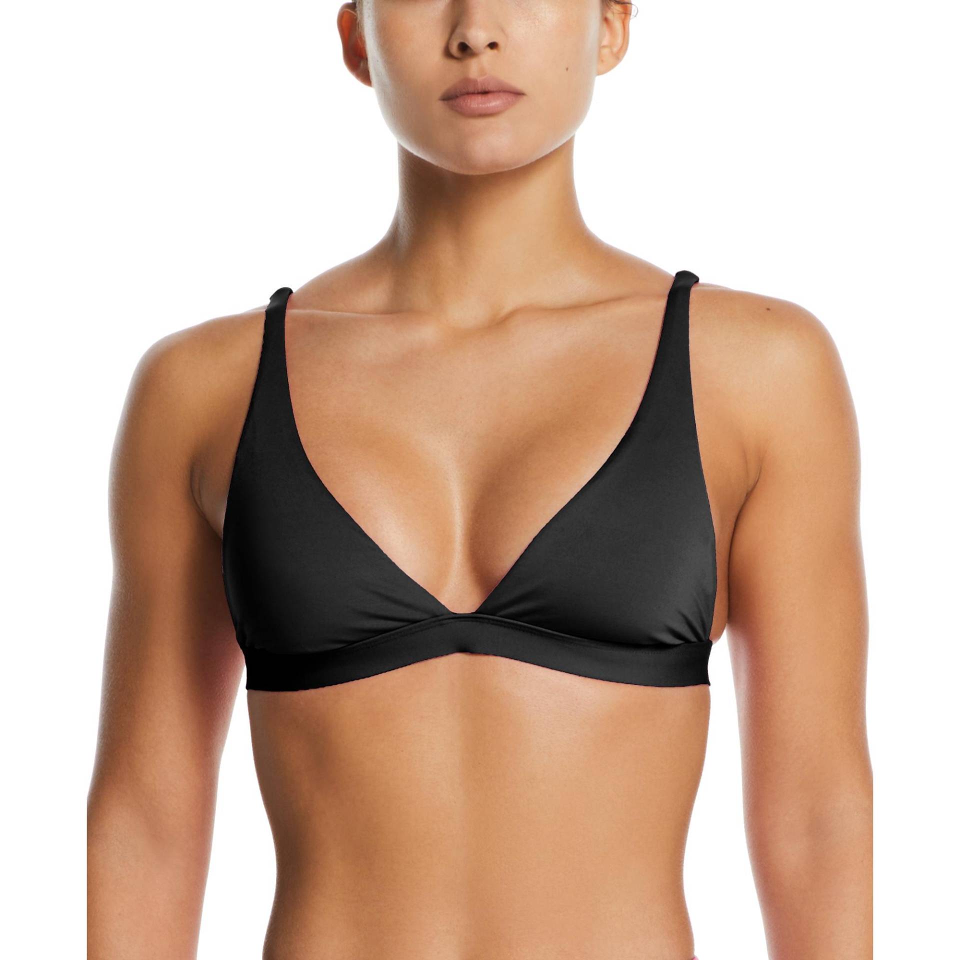 Bikini Oberteil, Sport Unisex Black L von NIKE