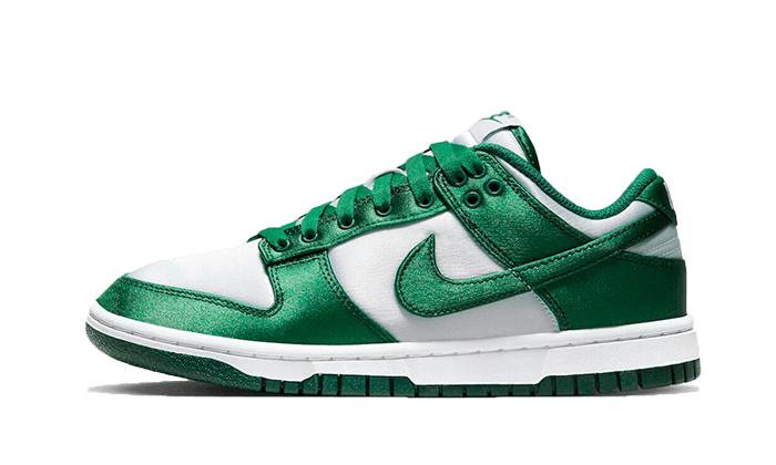 Nike Dunk Low Satin Green Damen Grün 42 von NIKE