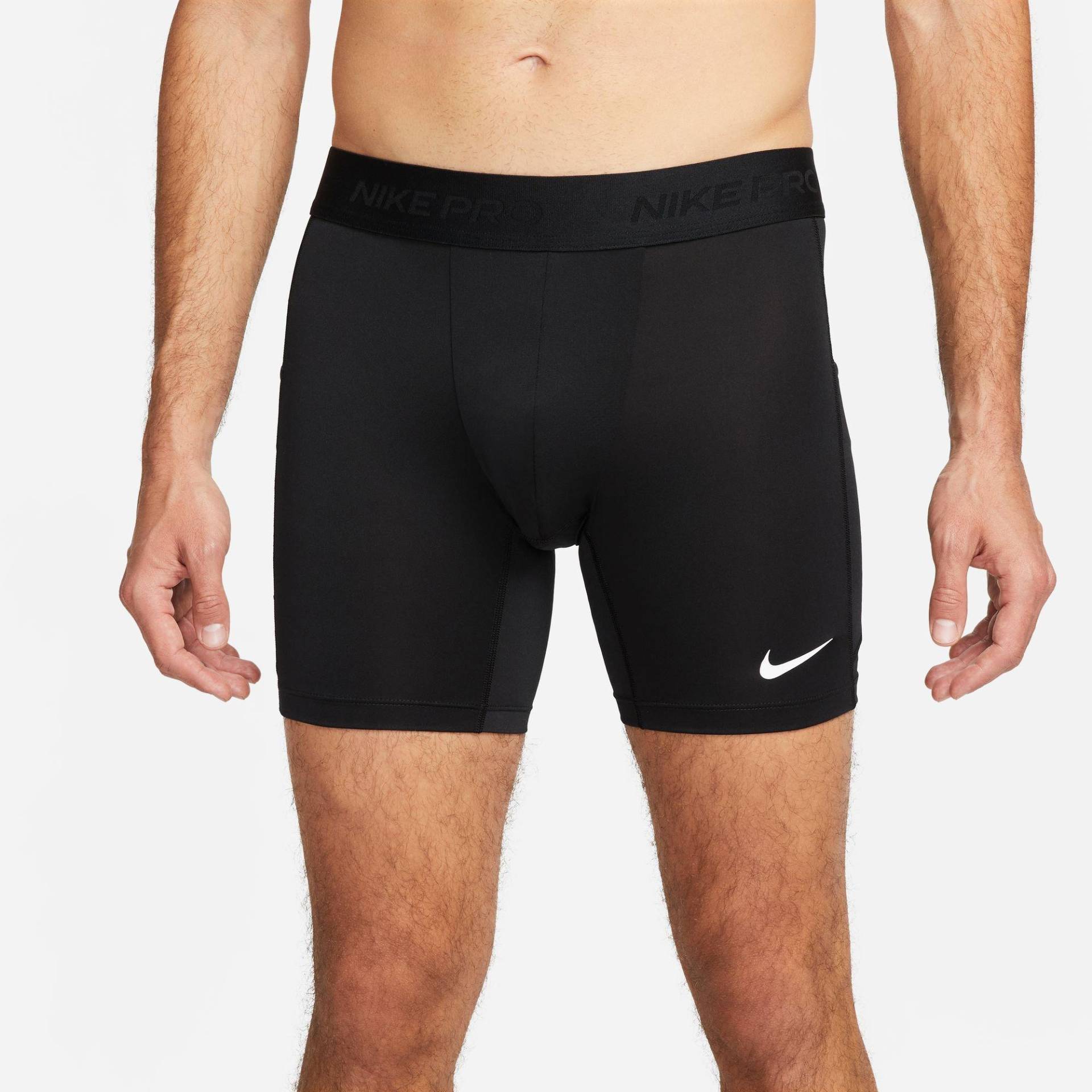 Kurze Sport Tights Herren Black S von NIKE