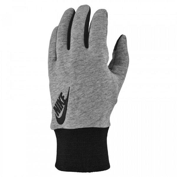 Winterhandschuhe Club, Fleece Herren Grau S von NIKE