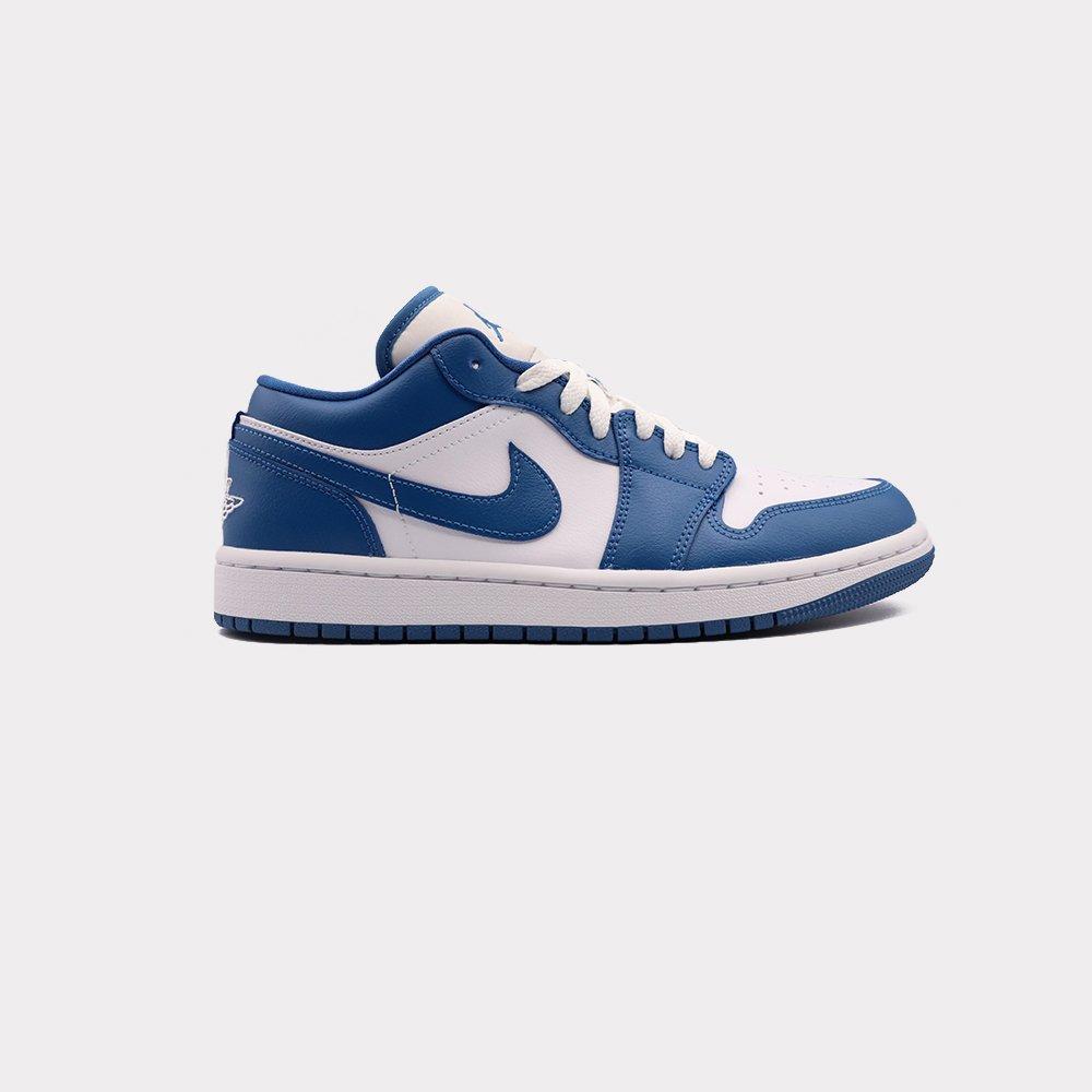 Nike Air Jordan 1 - Low Marina Blue Damen Königsblau 40 von NIKE