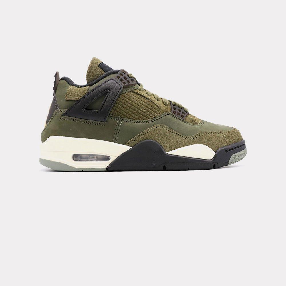 Nike Air Jordan 4 - Craft Olive Damen Olivegrün 44 von NIKE