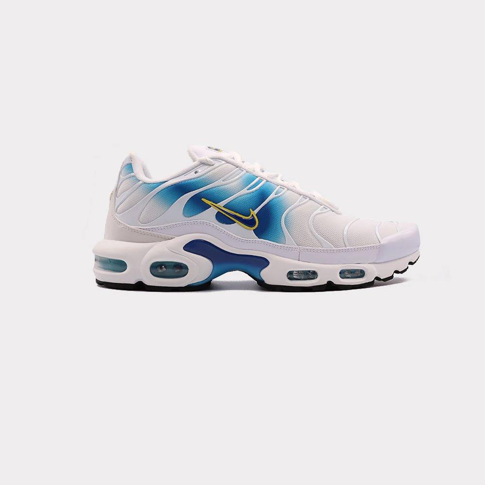 Nike Air Max Plus - Spray Paint Swoosh Herren Blau 38.5 von NIKE