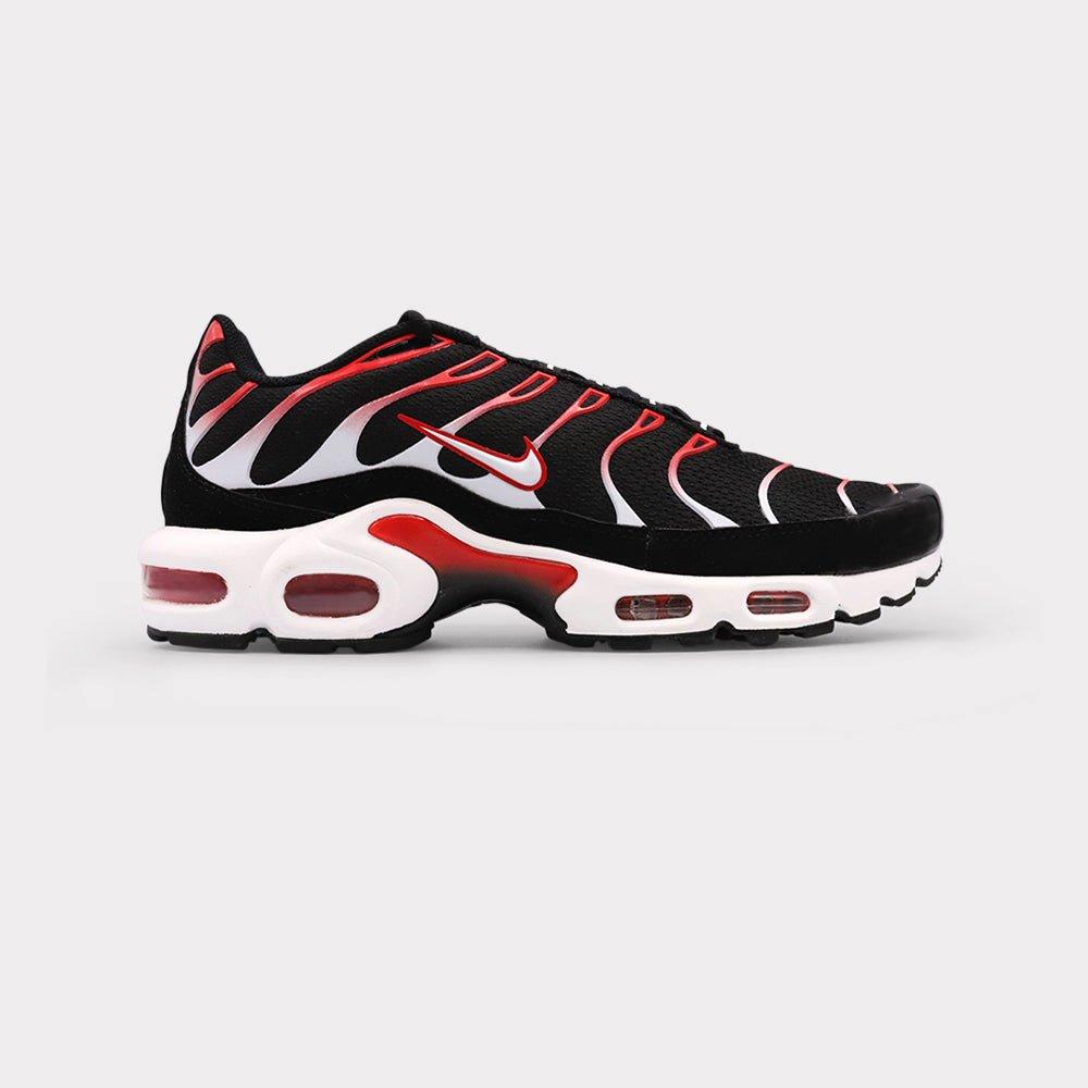 Nike Air Max Plus - University Red Herren Schwarz 42.5 von NIKE