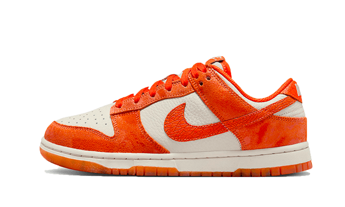 Nike Dunk Low Cracked Orange Damen Orange 36.5 von NIKE