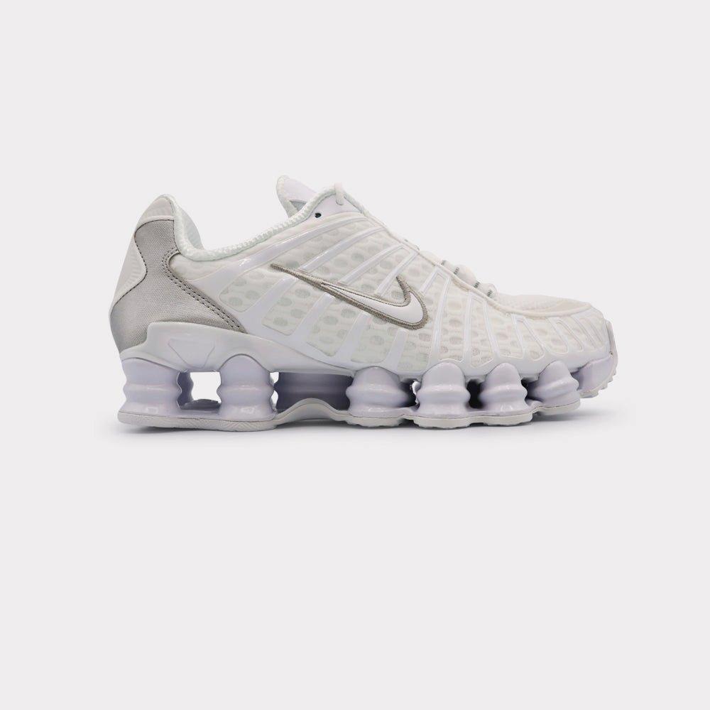 Nike Shox Tl - White Metallic Silver Damen Weiss 44.5 von NIKE