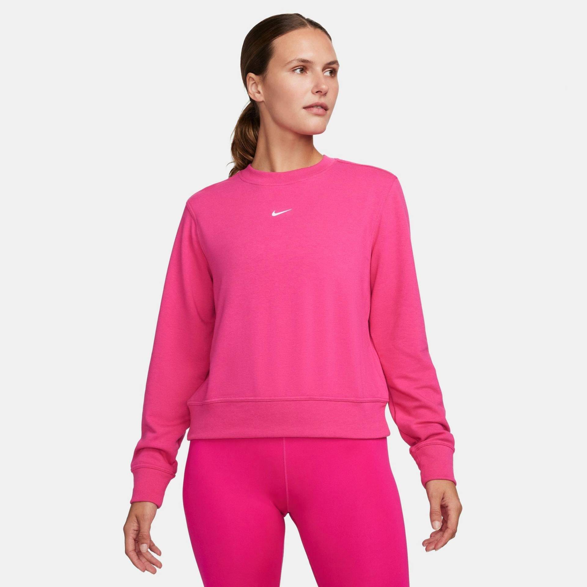 Pullover, Regular Fit, Langarm Damen Pink L von NIKE