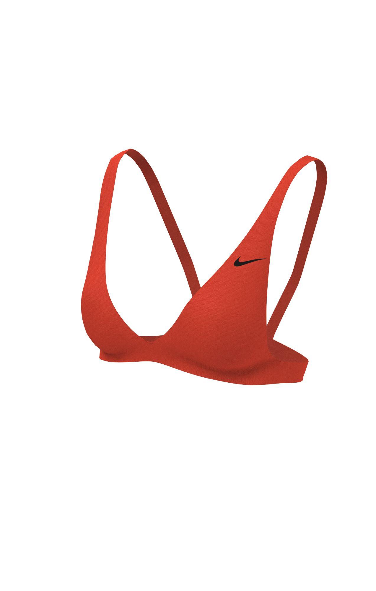Swim Bikinioberteil Unisex Rot L von NIKE