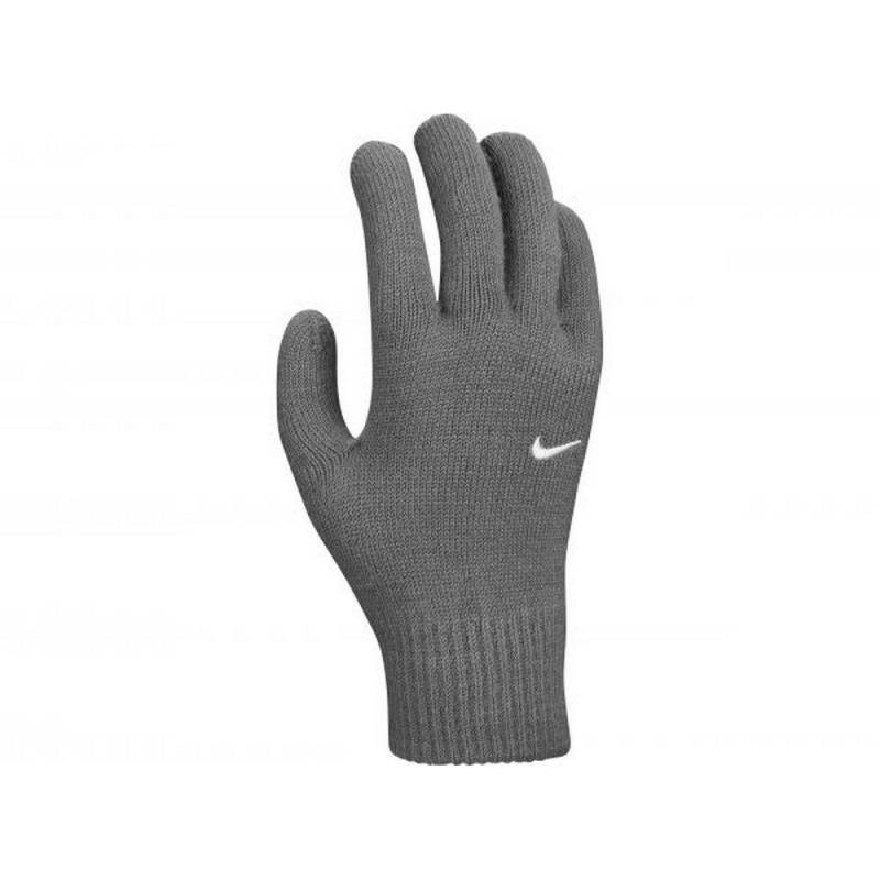 Swoosh Handschuhe, Jerseyware Herren Grau S/M von NIKE