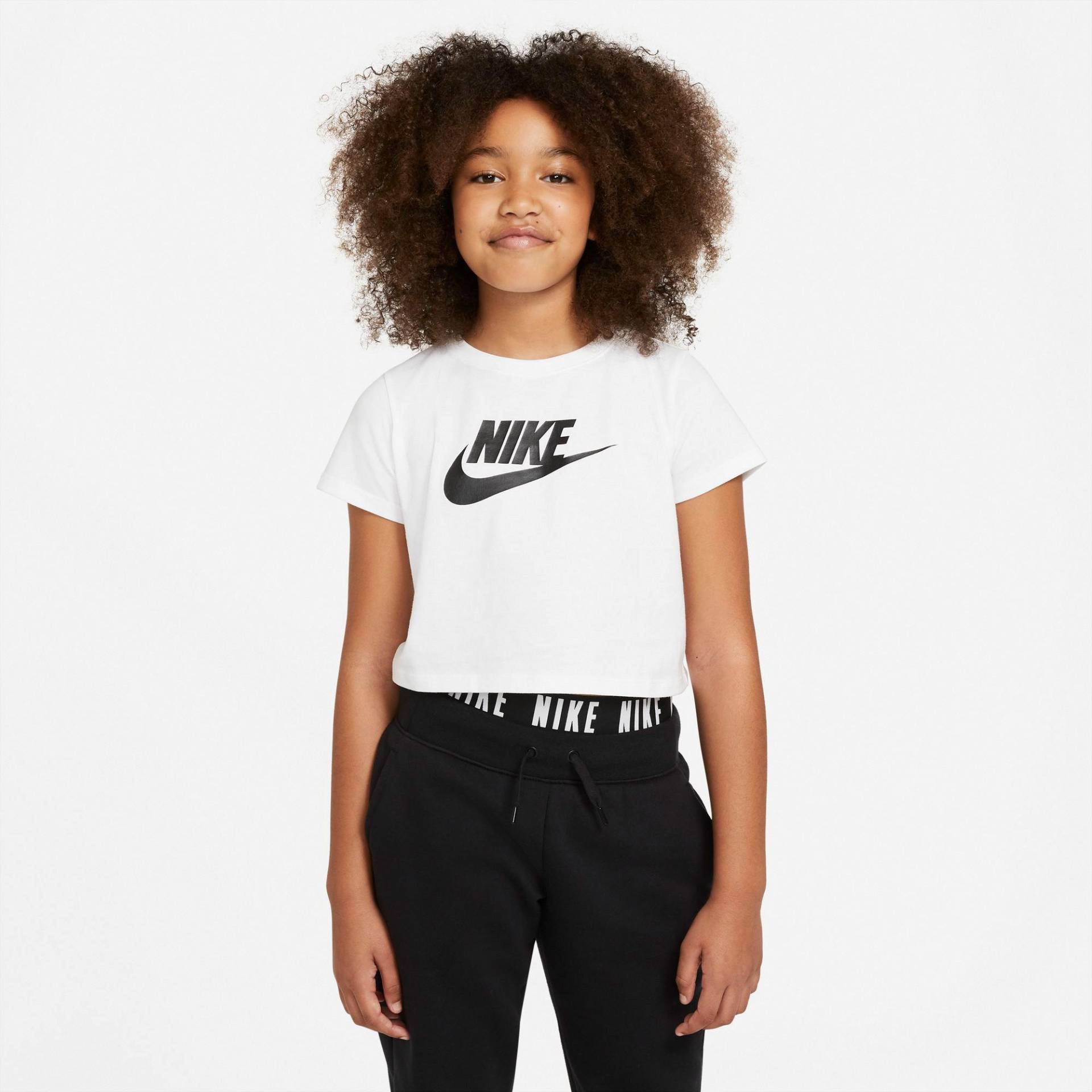 T-shirt, Kurzarm Mädchen Weiss XL von NIKE