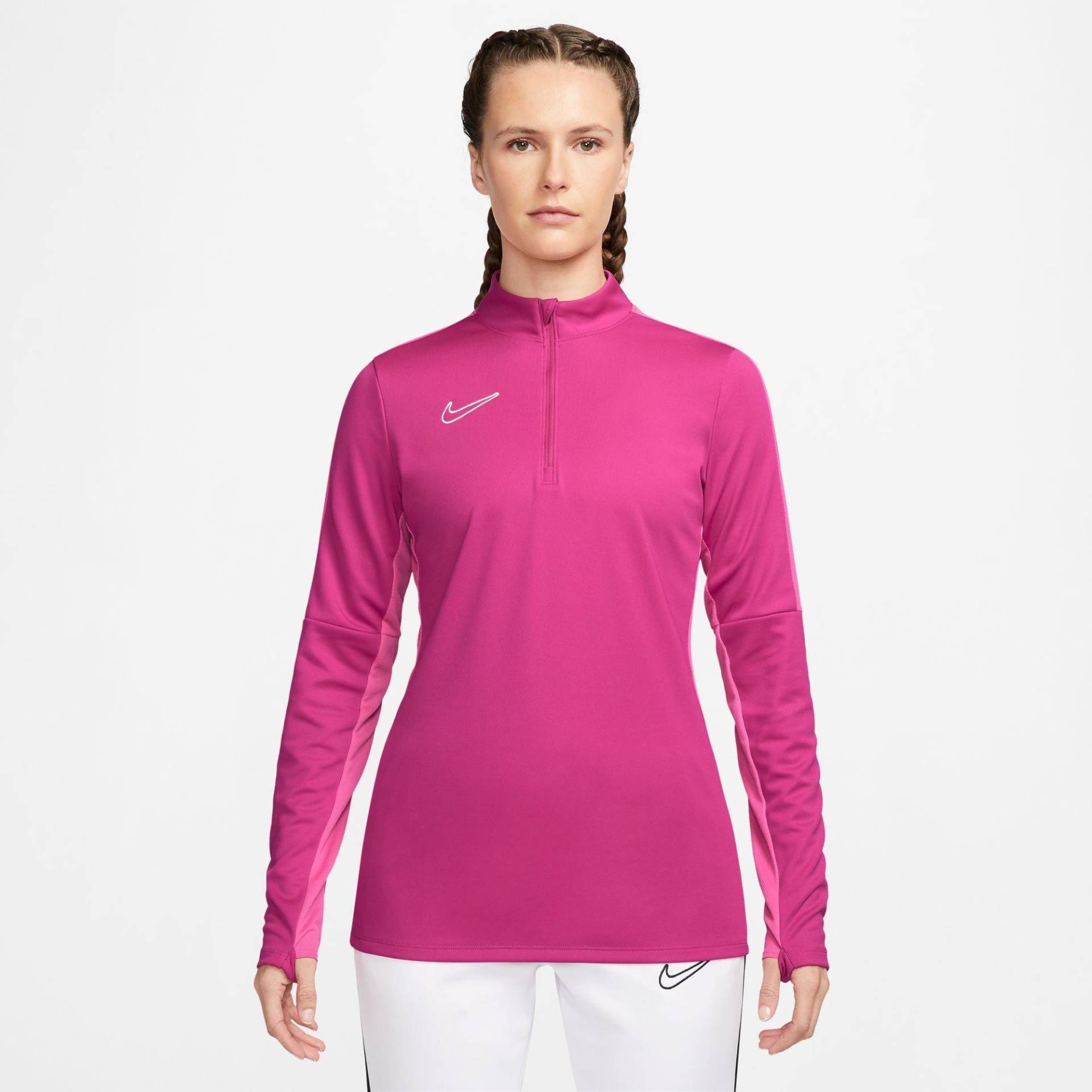 T-shirt, Rundhals, Langarm Damen Pink XL von NIKE