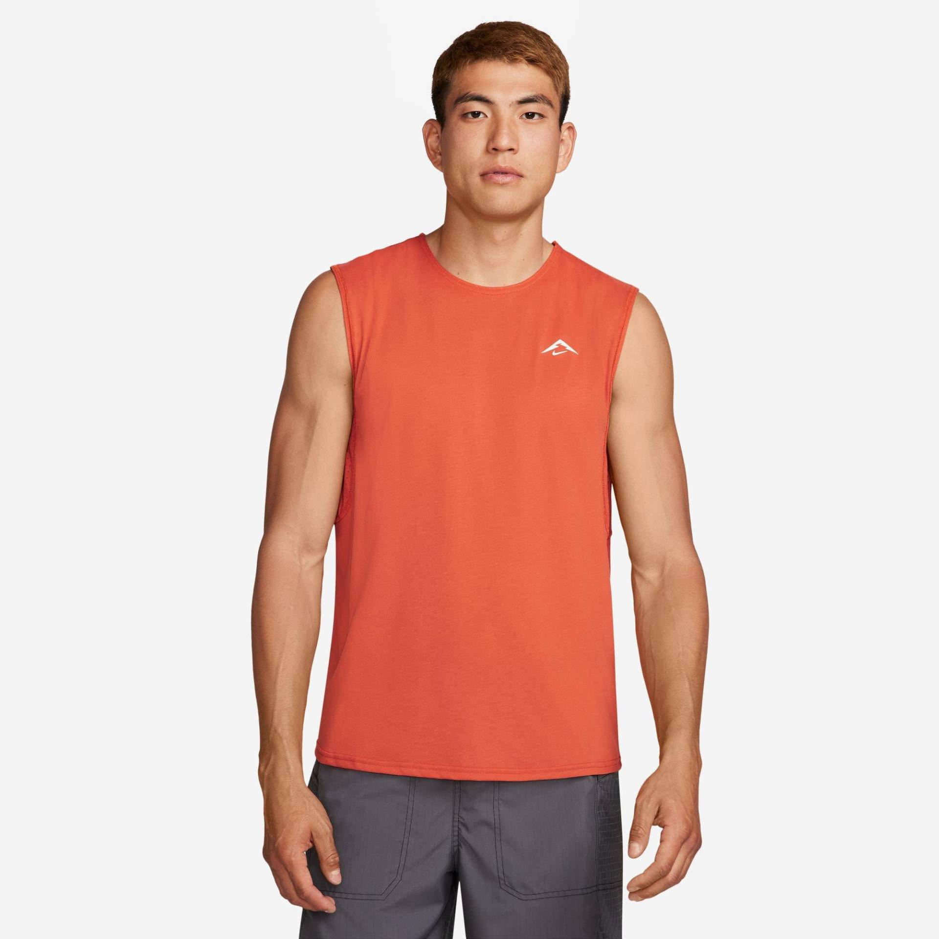 Tank Top Herren Orange M von NIKE