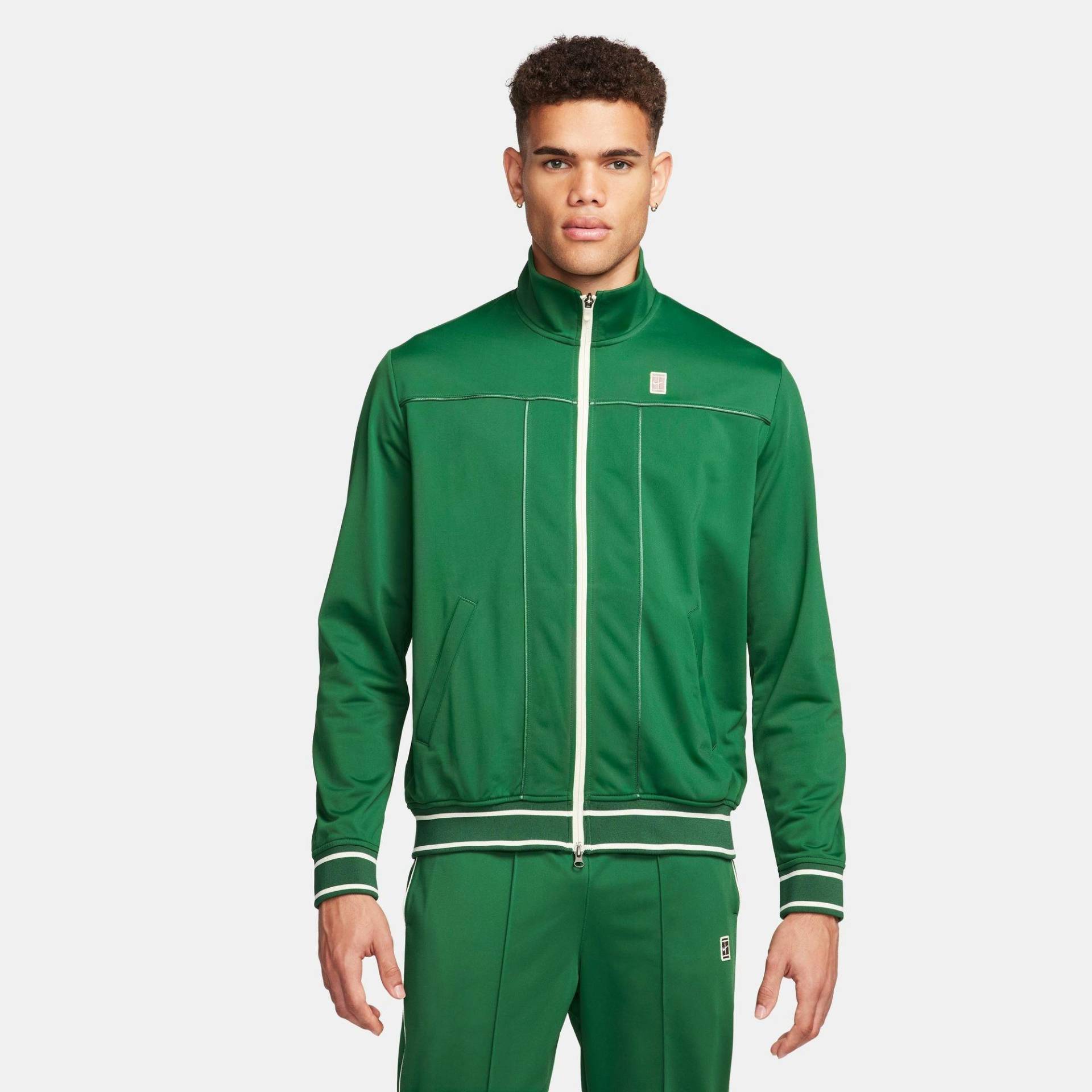 Trainer Jacke Herren Grün S von NIKE