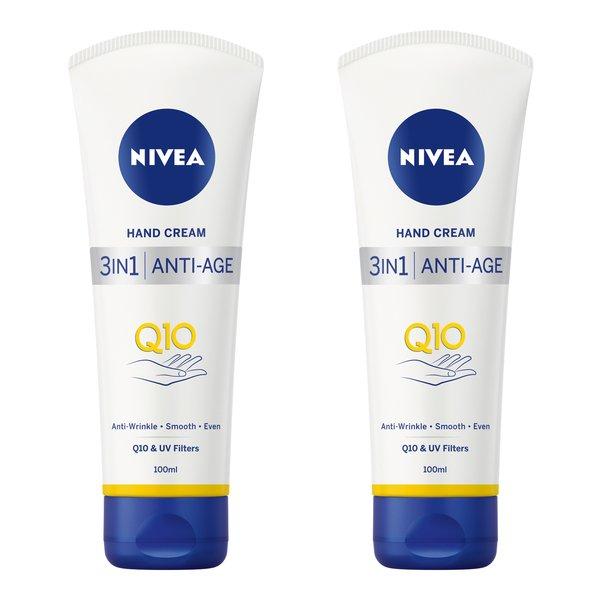 3in1 Anti-age Q10 Hand Creme Duo Damen  2X100ML von NIVEA