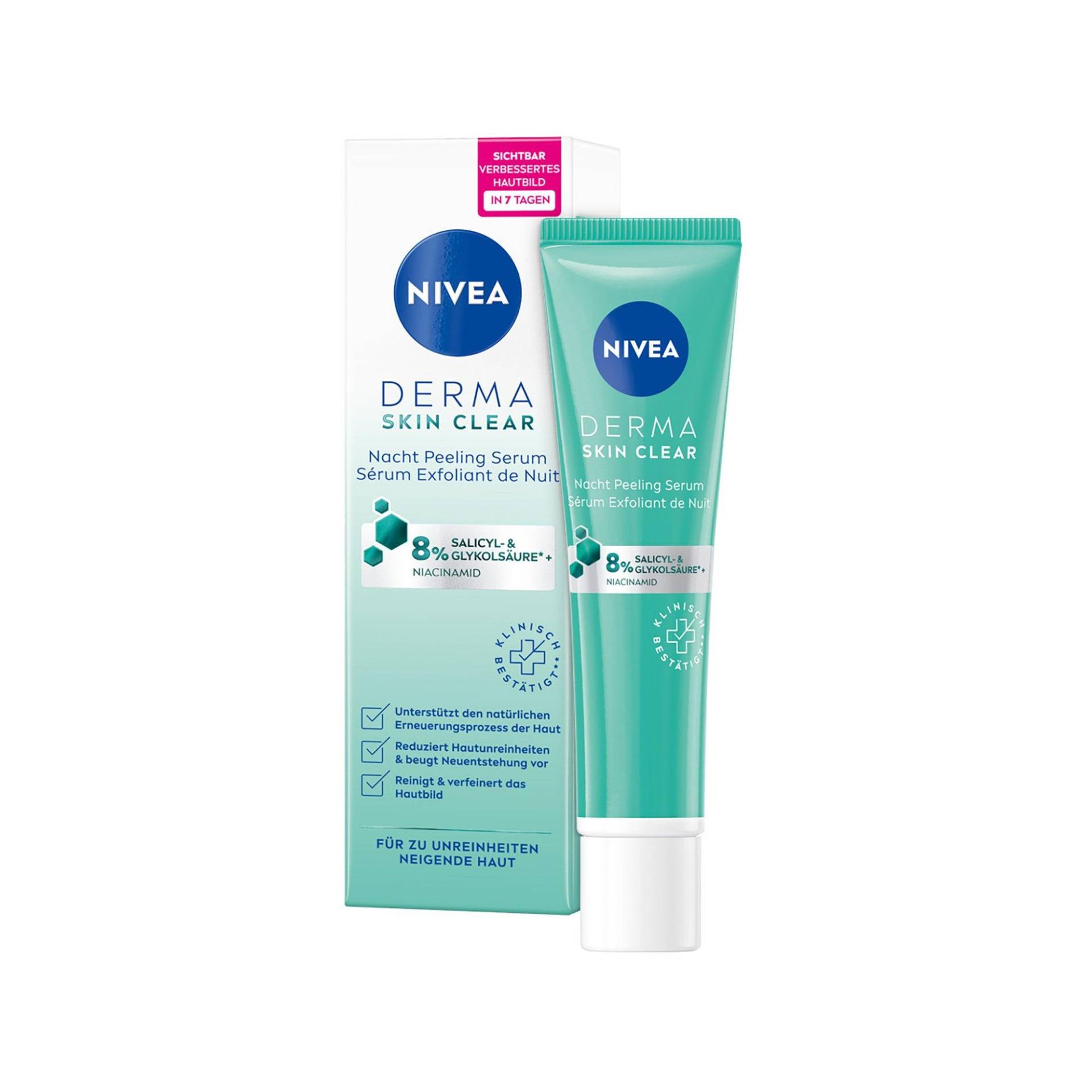 Derma Skin Clear Nacht Peeling Serum Damen  40ml