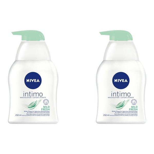 Intimo Mild Fresh Wash Lotion Duo Damen  2x250ml von NIVEA