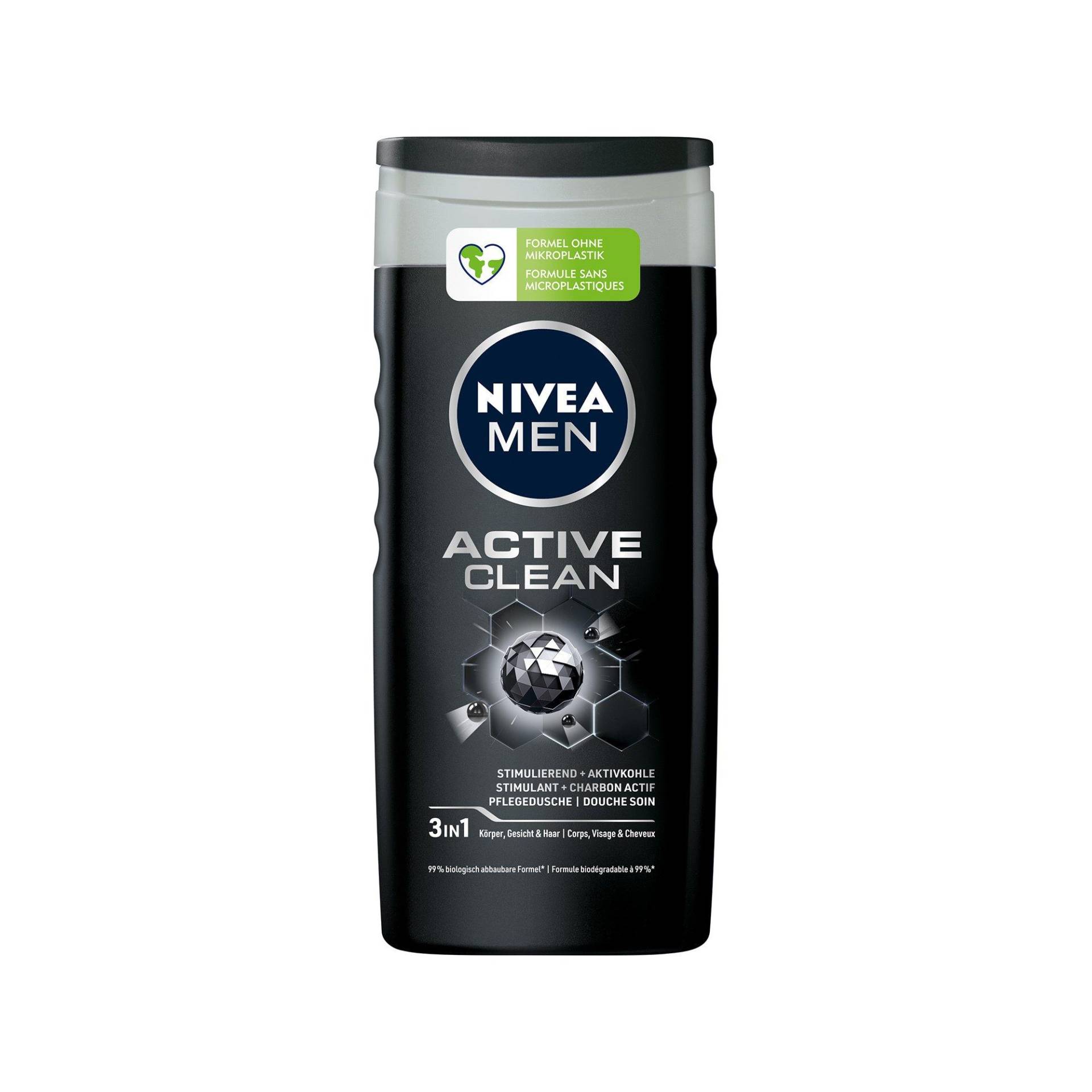 Men Dusch Active Clean Damen  250ml von NIVEA