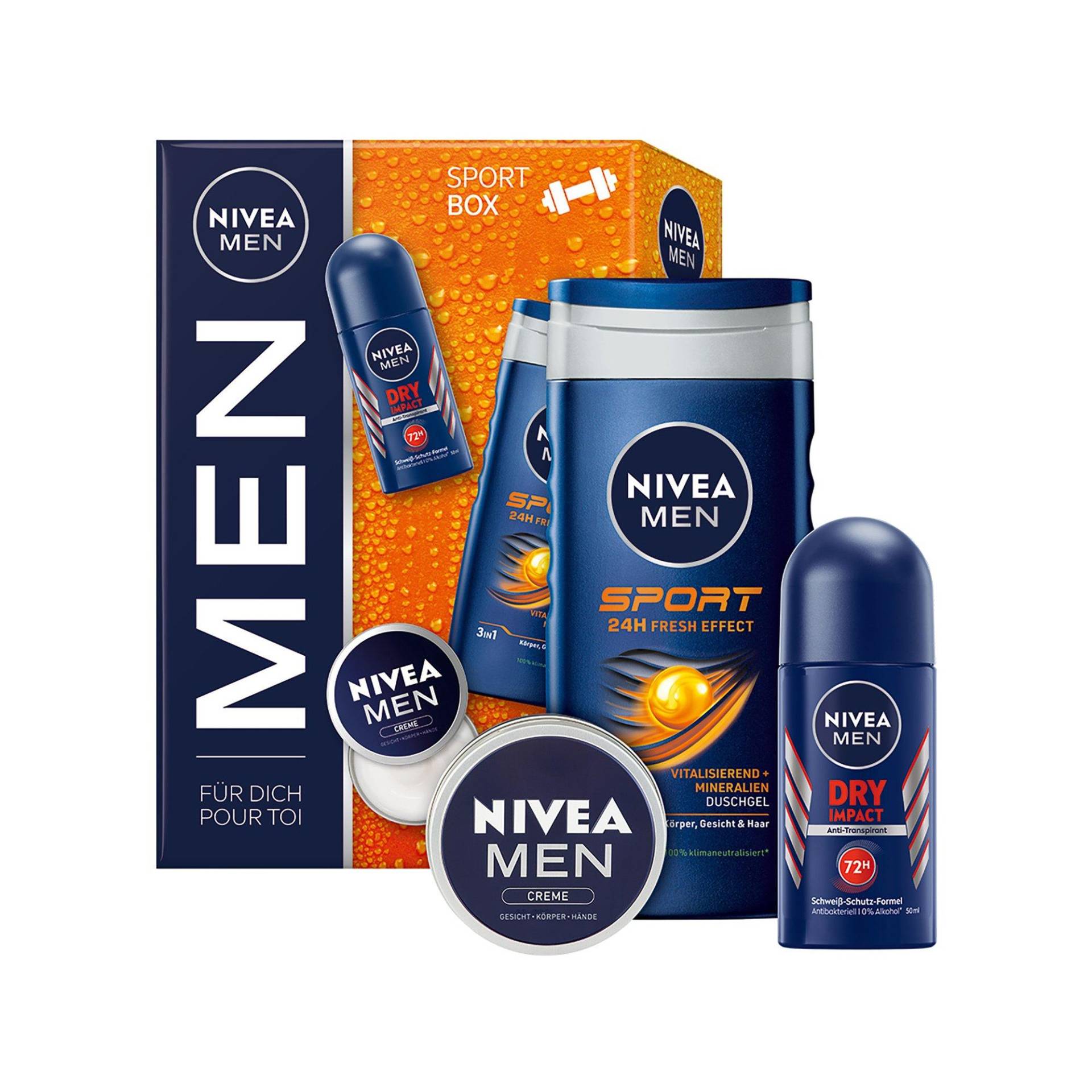 Men Geschenkset Sport Box Unisex  Set von NIVEA