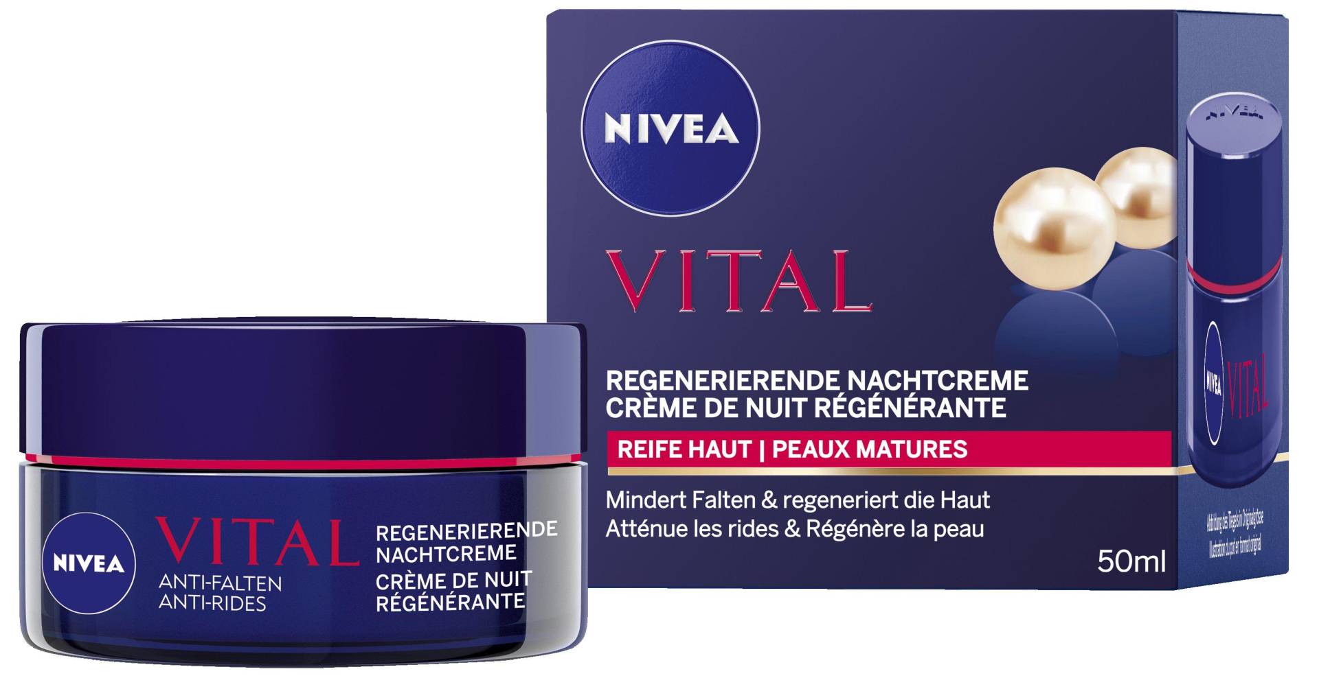 Vital Regenerierende Nachtcreme Damen  50ml von NIVEA