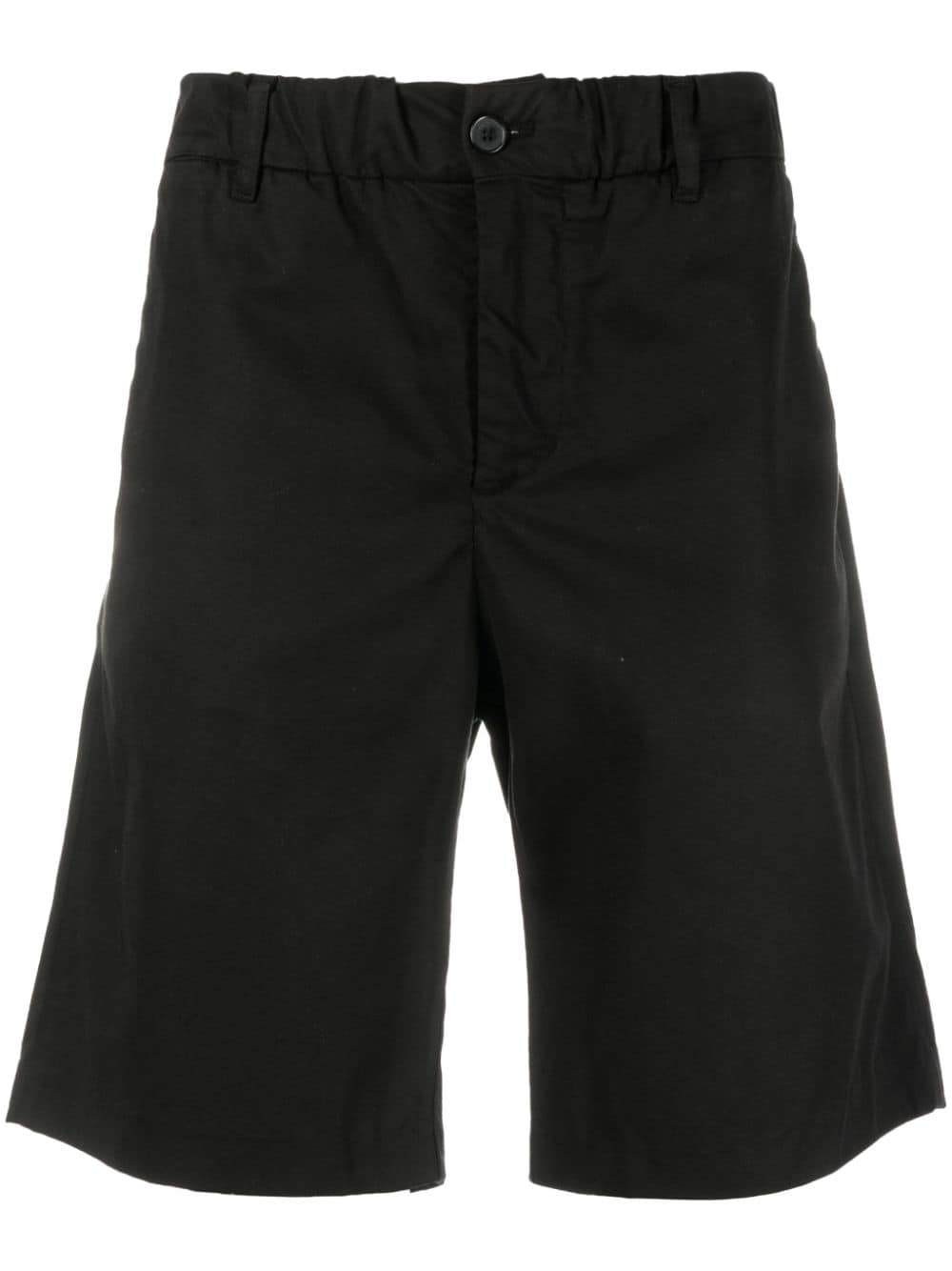 NN07 Knee-lenght lyocell shorts - Black von NN07