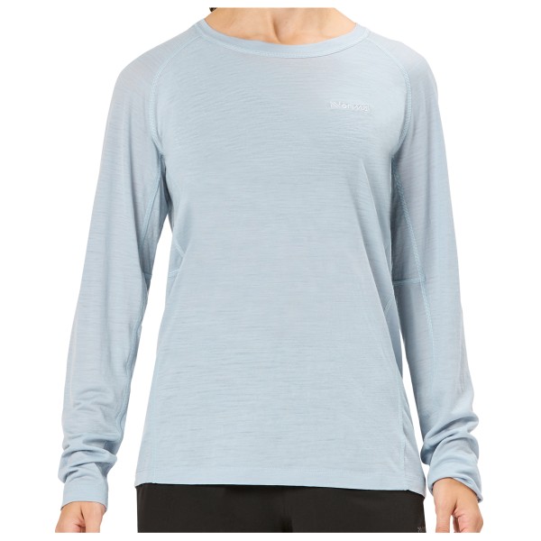 NNormal - Women's Merino Long Sleeve - Laufshirt Gr XL grau von NNormal