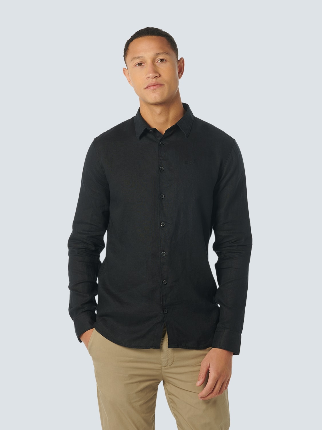 NO EXCESS Langarmhemd, aus Leinen NO EXCESS Langarmhemd, aus Leinen von NO EXCESS