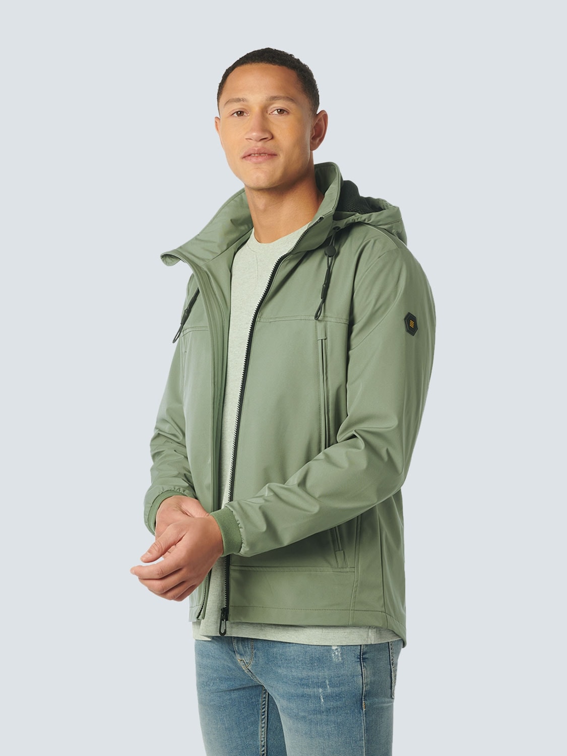 NO EXCESS Softshelljacke, mit Kapuze von NO EXCESS