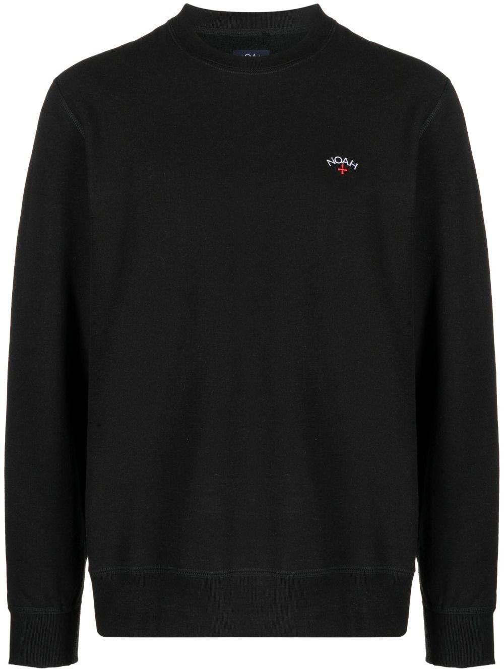 NOAH NY logo-embroidered cotton sweatshirt - Black von NOAH NY
