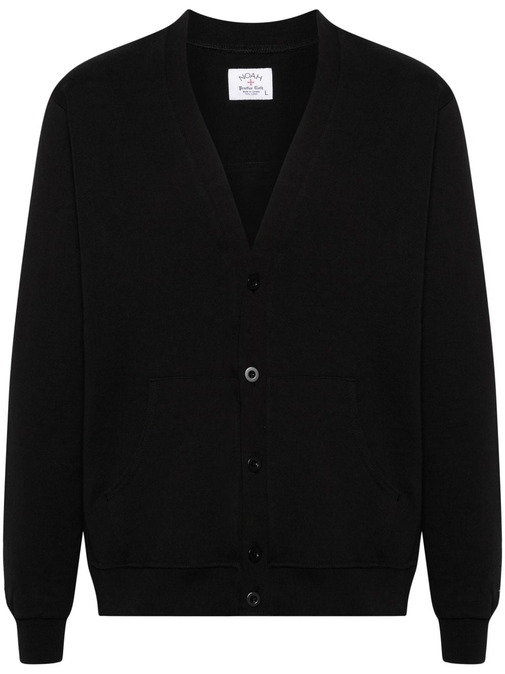 NOAH NY x The Cure cotton cardigan - Black von NOAH NY