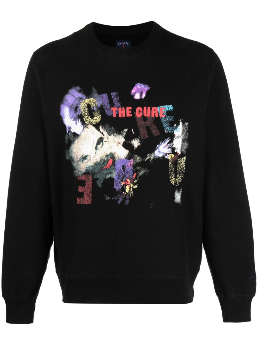 NOAH NY x The Cure graphic-print cotton sweatshirt - Black von NOAH NY