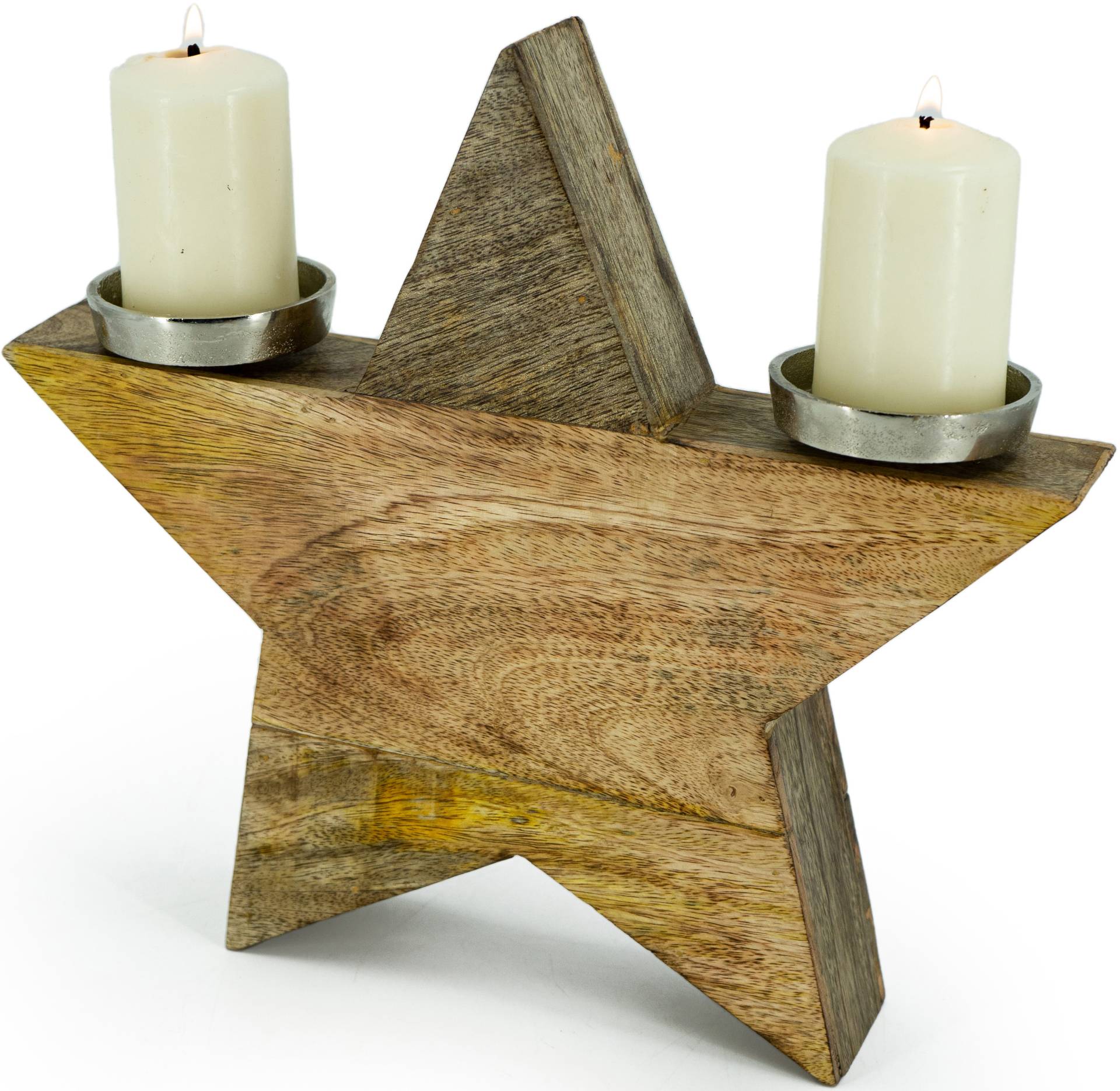 NOOR LIVING Kerzenhalter »Weihnachtsdeko«, (1 St.) von NOOR LIVING