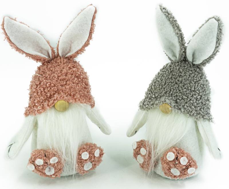 NOOR LIVING Osterfigur »Osterhasen Wichtel«, Osterdekoration zum Stellen, Hase mit Öhrchen von NOOR LIVING