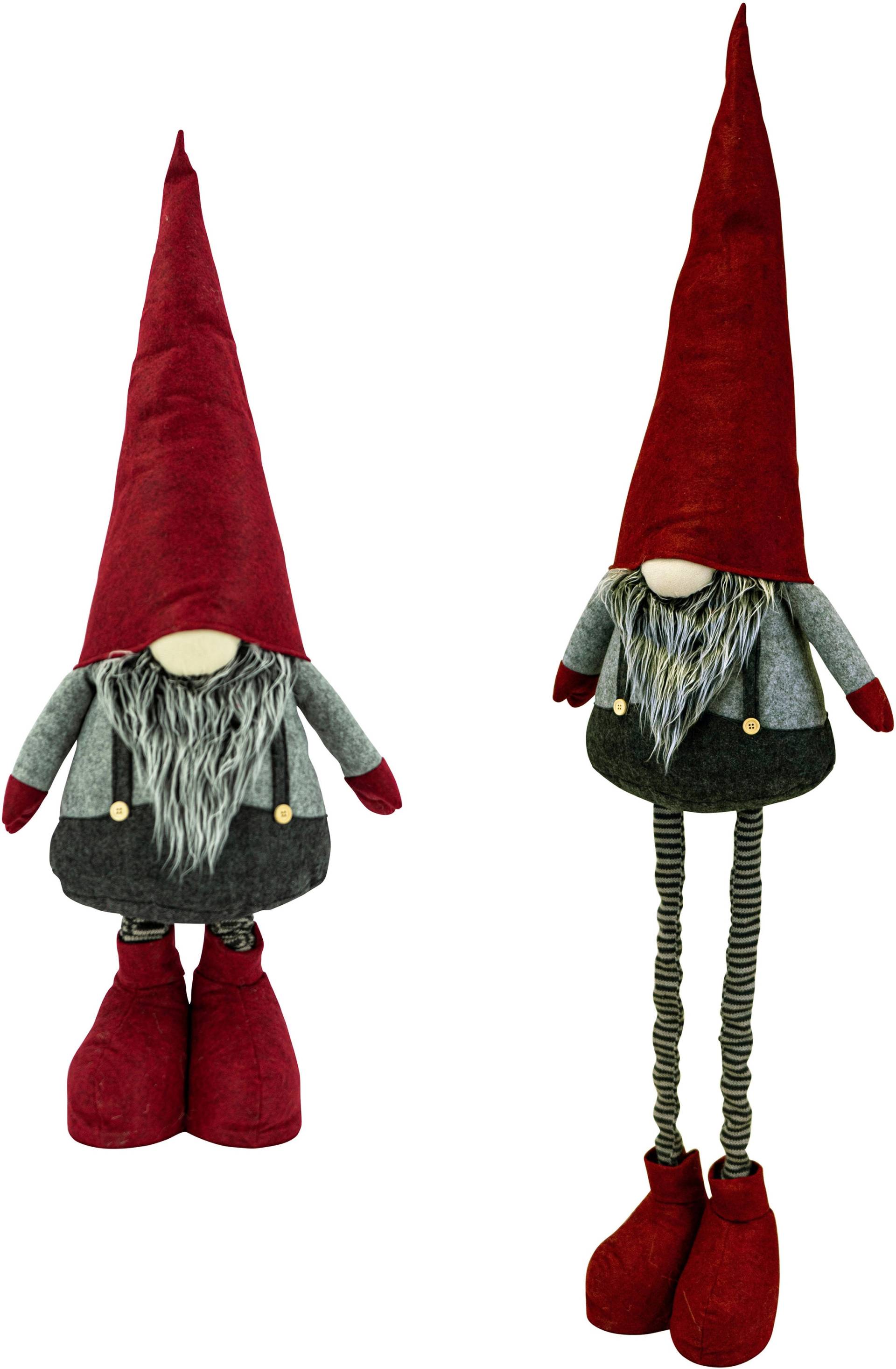 NOOR LIVING Weihnachtsfigur »Weihnachtsdeko rot« von NOOR LIVING