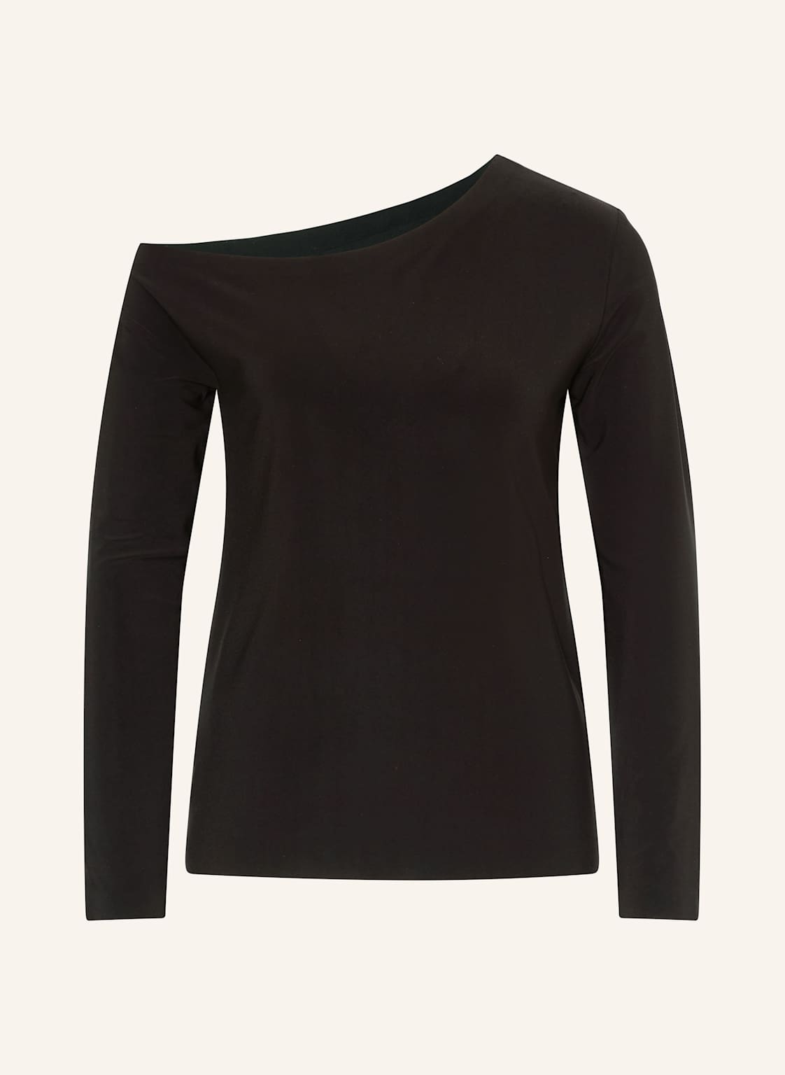 Norma Kamali One-Shoulder-Shirt schwarz Norma Kamali One-Shoulder-Shirt schwarz von NORMA KAMALI