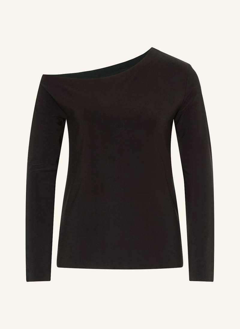 Norma Kamali One-Shoulder-Shirt schwarz von NORMA KAMALI