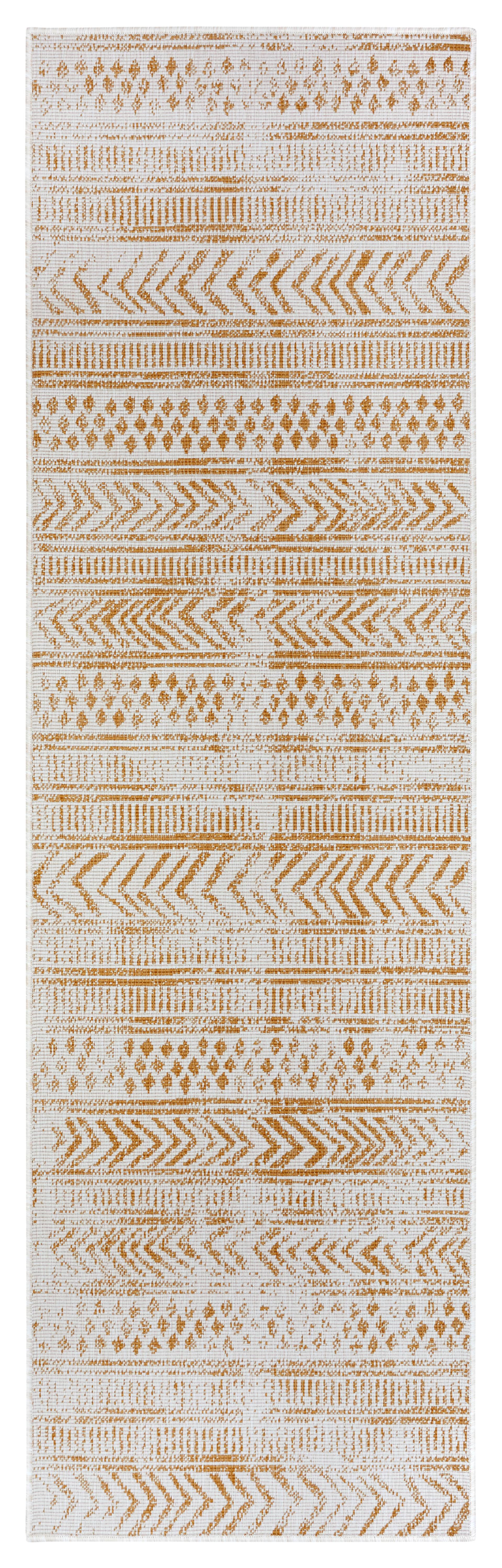 NORTHRUGS Läufer »BIRI«, rechteckig, In-& Outdoor, Wetterfest, Balkon, Garten, Wohnzimmer, Wasserfest, Boho von NORTHRUGS