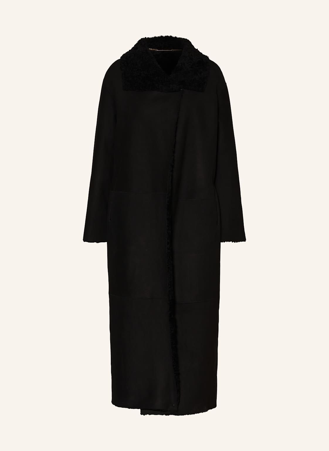 Nour Hammour Mantel schwarz Nour Hammour Mantel schwarz von NOUR HAMMOUR