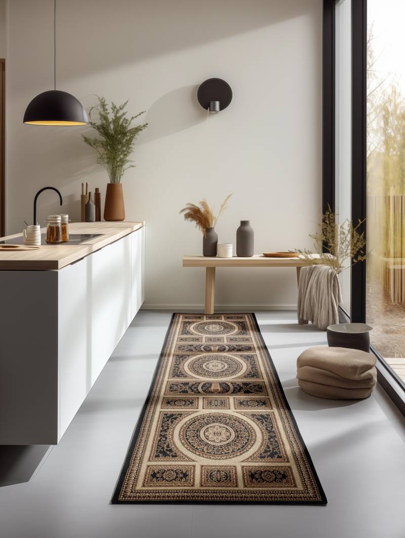 NORTHRUGS Teppich »Guzara«, rechteckig, 8 mm Höhe, Orient Optik, Läufer, strapazierfähig, pflegeleicht, robust von NORTHRUGS