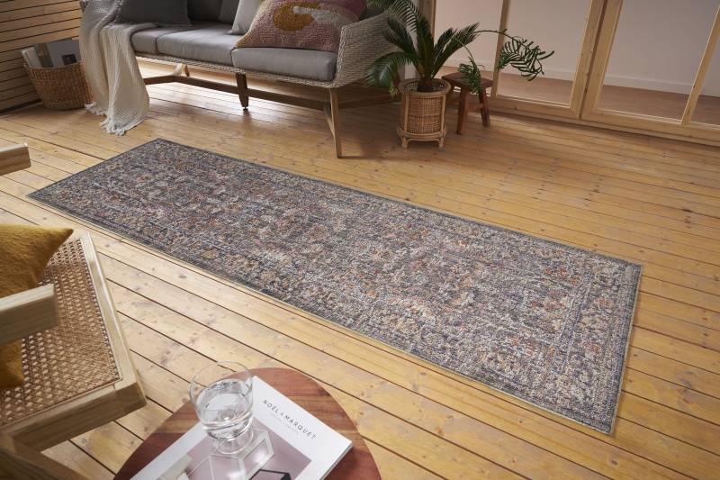 NORTHRUGS Teppich »Port Said«, rechteckig, 3 mm Höhe, In-& Outdoor, Läufer, Wetterfest, Balkon, Wohnzimmer, Orient von NORTHRUGS